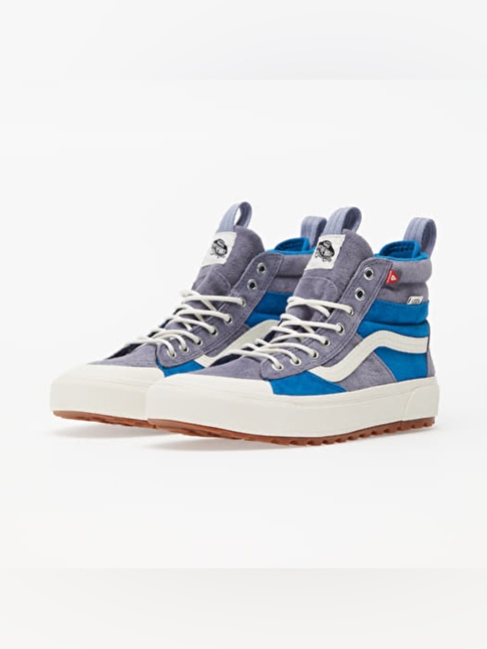 Vans Sk8-Hi MTE 2.0 DX Blue Block Marshmallow High Top - Men 8 / Women 9.5